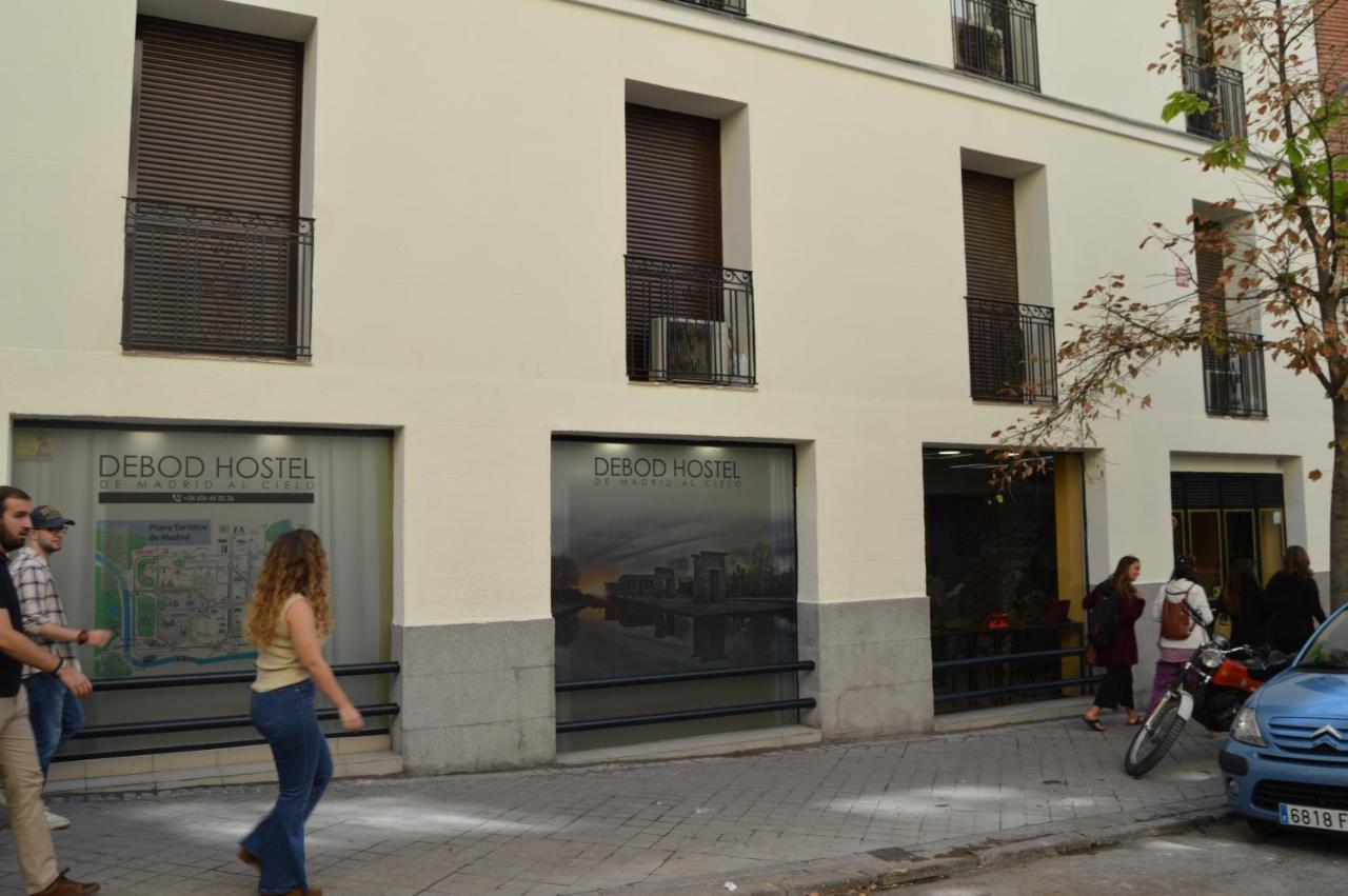 Debod Hostel Madrid Dış mekan fotoğraf