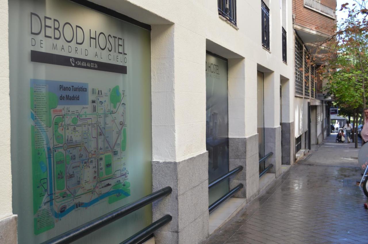 Debod Hostel Madrid Dış mekan fotoğraf
